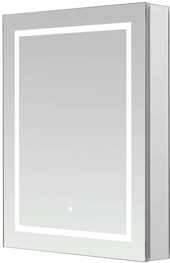 Aquadom Royale Basic Q 1-Door LED Medicine Cabinet with Dimmer