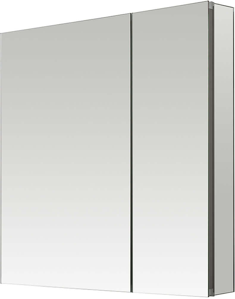 Aquadom Royale Offset 2-Door Medicine Cabinets with 3x Magnifying Makeup Mirror - 30" or 36"