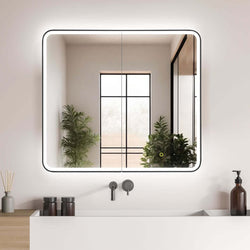 Altair Ostaria 2-Door Mirrored LED Surface-Mount/Recessed Medicine Cabinet