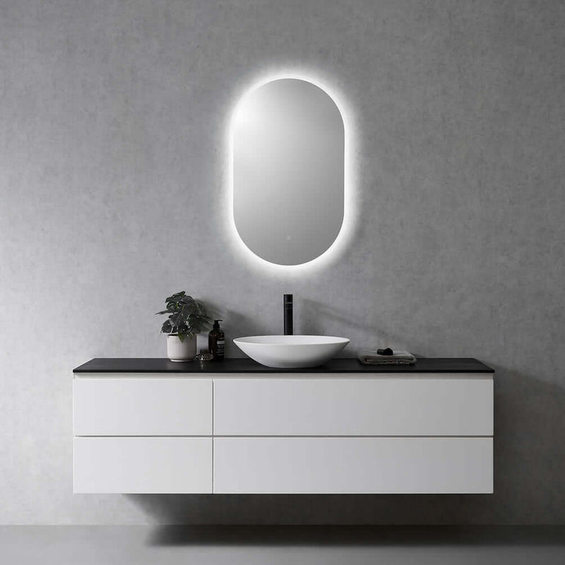 Altair Borgo 22" x 36" Frameless Anti-Fog Variable LED Bathroom Vanity Mirror