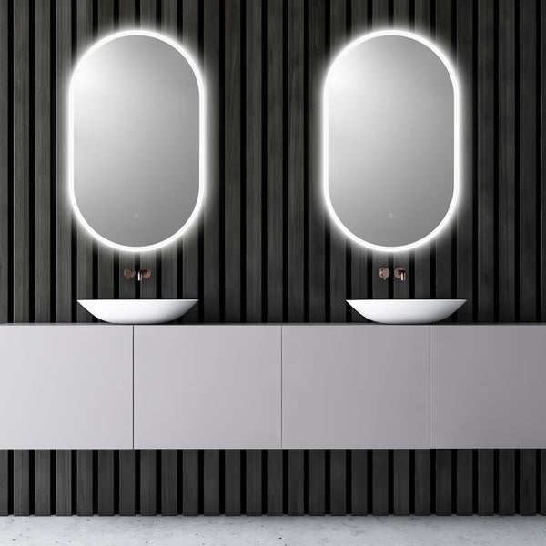Altair Borgo 22" x 36" Frameless Anti-Fog Variable LED Bathroom Vanity Mirror