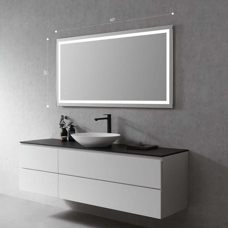 Altair Genova 60" x 30" - Hang Horizontally or Vertically