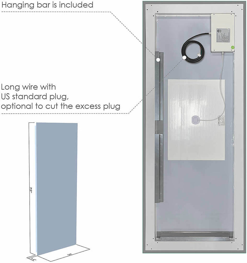 Rear View Dimensions:  Altair Genova 72" x 30"