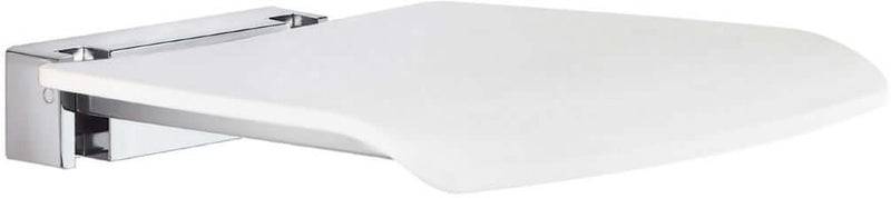 Smedbo White Folding Shower Seat - Wet 