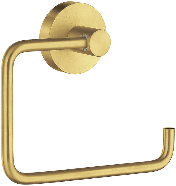 Smedbo Home Collection Solid Brass Toilet Paper Roll Holder Brushed Brass