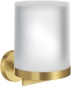 Smedbo Home Collection Solid Brass Bottom Dispensing Soap or Lotion Dispenser, Brushed Brass