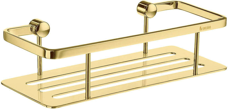 Smebo 3001 series 10" Solid Brass Shower Baseket plated in Polished Brass