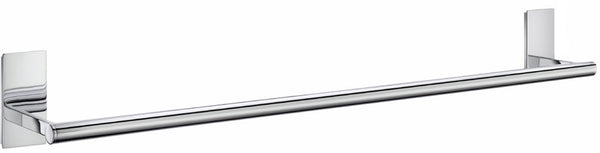 Smedbo's POOL Collection Towel Bar is 24" long and made of Solid Brass, finished in Polished Chrome