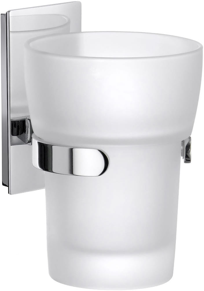 AIR Collection Tumbler Holder and Frosted Glass fitted Tumbler.