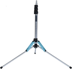 For on-the-go artists and content creators, the light stand collapses to 19 inches from a maximum extension of 6 feet.  Rubber-tipped legs provide stability and protect flooring.