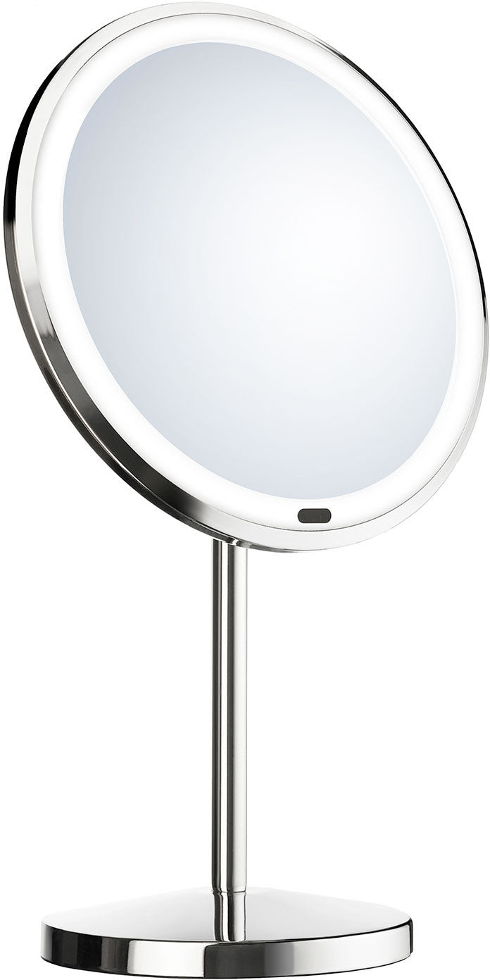 Beslagsboden Free-Standing 7x/1x Makeup Mirror, Polished Chrome