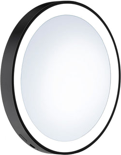 Smedbo 7x Triple LED Suction Cup Mirror Matte White or Matte Black