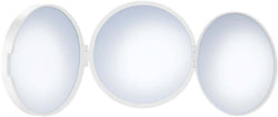 Smedbo 7x Triple Travel Mirror 1x/5x/12x Mirror Matte White or Matte Black
