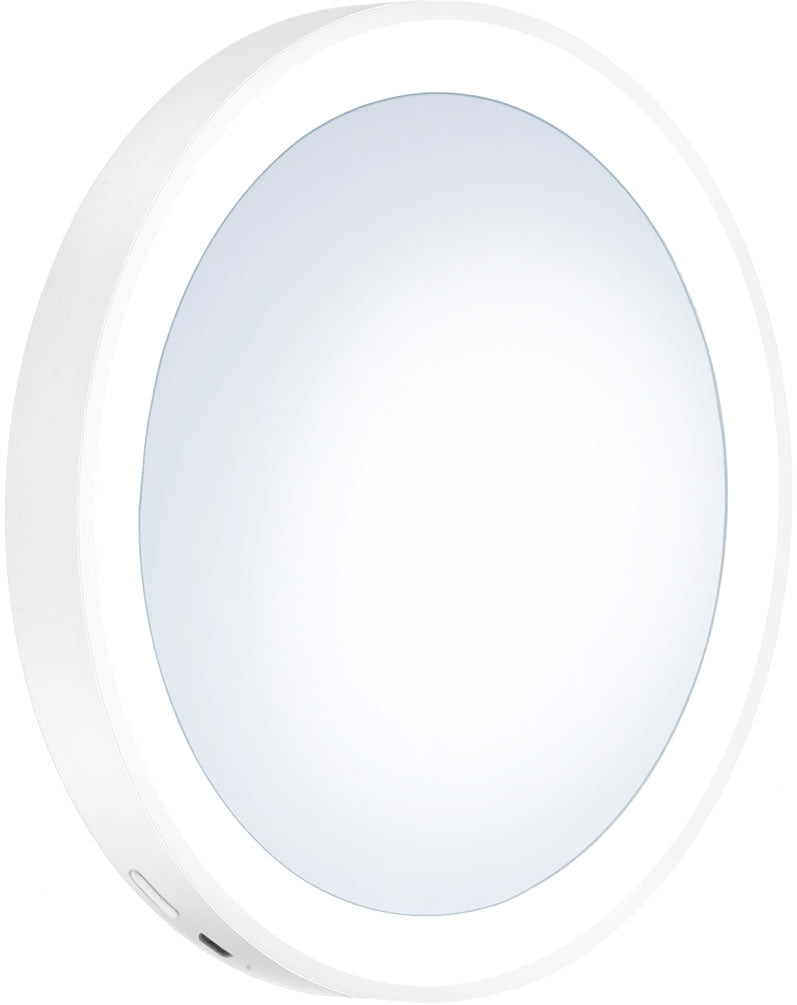 Smedbo 7x Triple LED Suction Cup Mirror Matte White or Matte Black