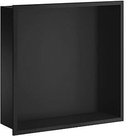 SMEDBO Stainless 12" x 12" Steel Shower Niche - Brushed Stainless or Matte Black