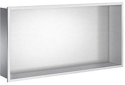 SMEDBO Stainless 24" x 12" Steel Shower Niche - Brushed Stainless or Matte Black