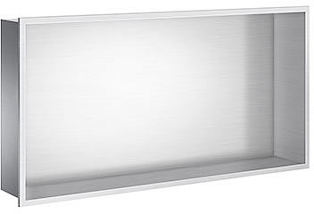 SMEDBO Stainless 24" x 12" Steel Shower Niche - Brushed Stainless or Matte Black