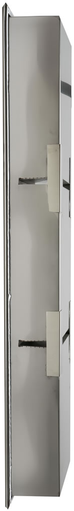 Typical Side View - Alfi brand Triple Shelf 8 x 36 Shower Niche