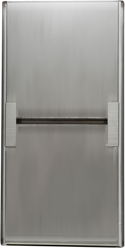 Typical Rear View Alfi brand 12" x 24" double-shelf Stainless Steel Shower/Bathroom Niche- see complete dimensions - scroll through the images.