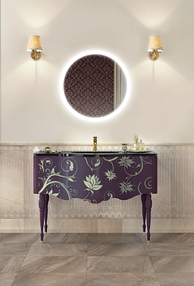 Krugg SOL Round LED Bathroom Mirror - 5 sizes