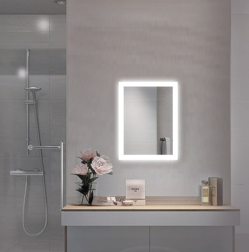 Krugg Bijou Small LED Bathroom Mirror, 2 Sizes