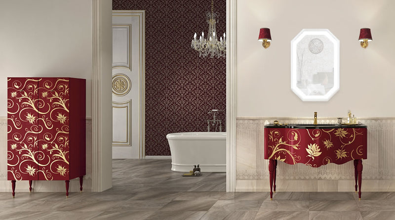 Krugg Tudor 20" x 30" LED Vanity Mirror - Mount horizontally or vertically.