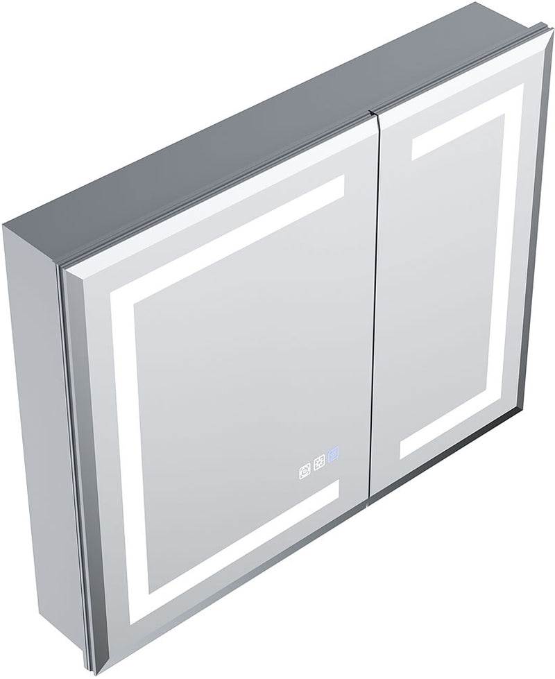 Mirror Luxe 30" Tacoma Full-Featured LED Medicine Cabinet