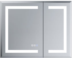 Mirror Luxe 30" Tacoma Full-Featured LED Medicine Cabinet