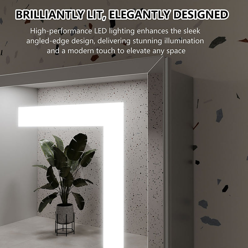 Mirror Luxe 30" Tacoma Full-Featured LED Medicine Cabinet