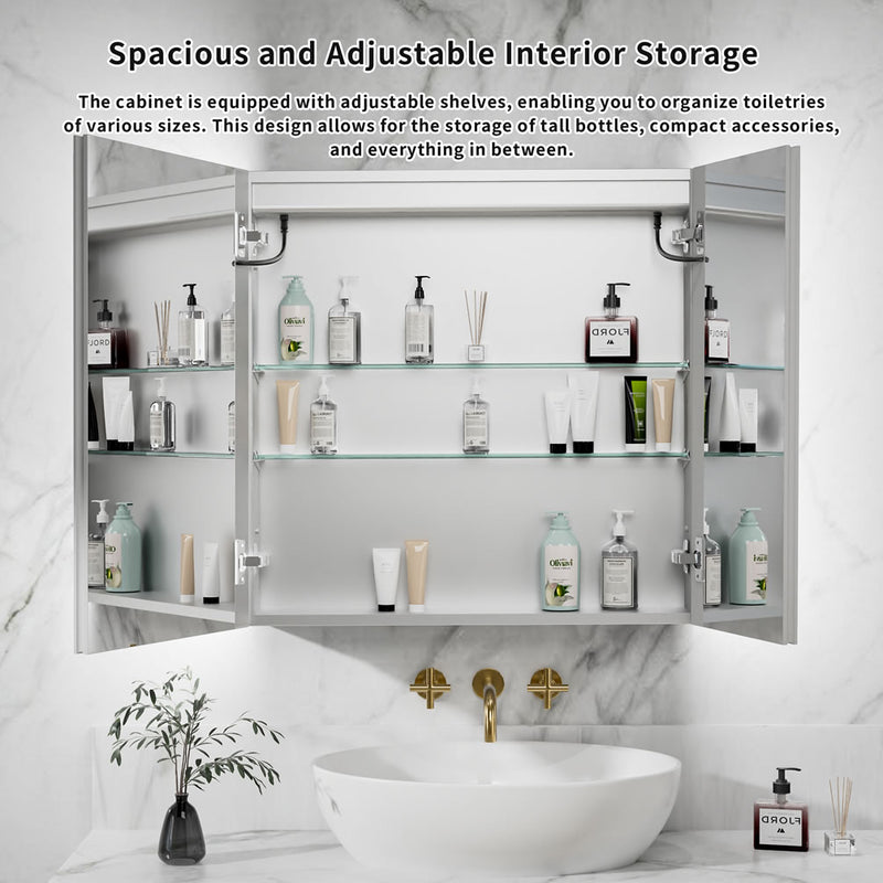 Bellingham Medicine Cabinet 30" x 30" High - Open