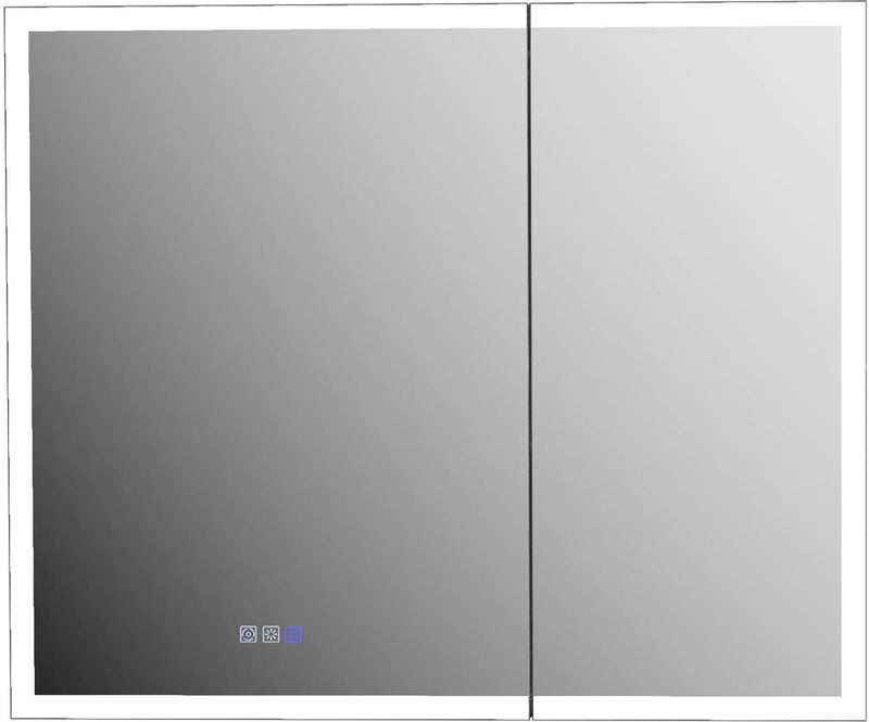 Bellingham Medicine Cabinet 36" x 30" High.  Left door 22" Wide. Right Door: 14" Wide.