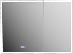 Mirror Luxe 40" Bellingham LED-Framed Double Door Medicine Cabinet