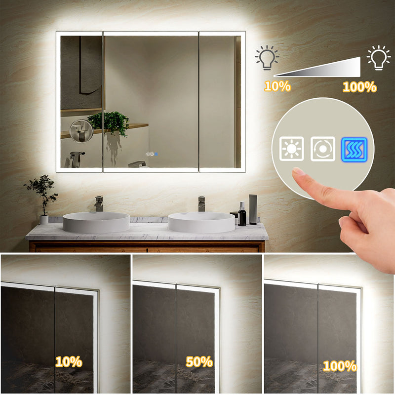Built-in Dimmer is continuously adjustable from 10% to 100%