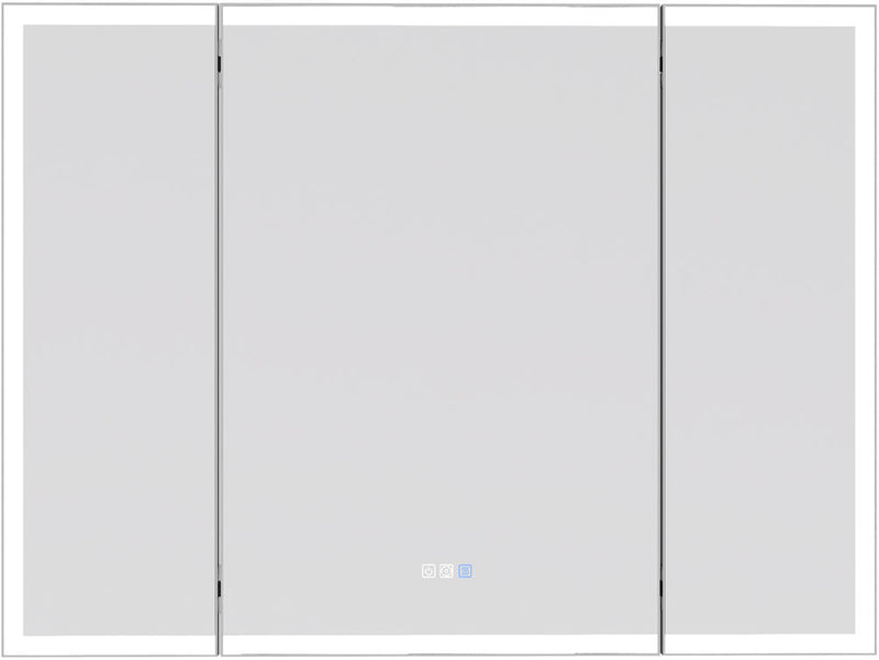 Mirror Luxe Triptych LED Bathroom Mirror - 48" to 66" in 4 Sizes