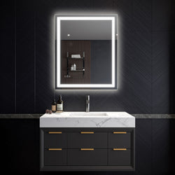 Covington 30" x 36" can be mounted vertically as shown, or horizontally.