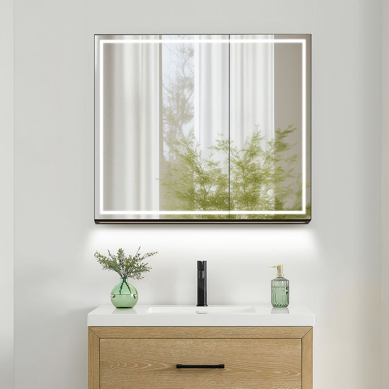 Touchless infra-red controls for dimming, and LED color changes..