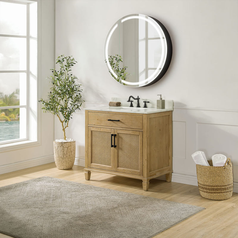 Easy installation.  The cabinet is designed for surface mounting and supports wall-switch controlling.