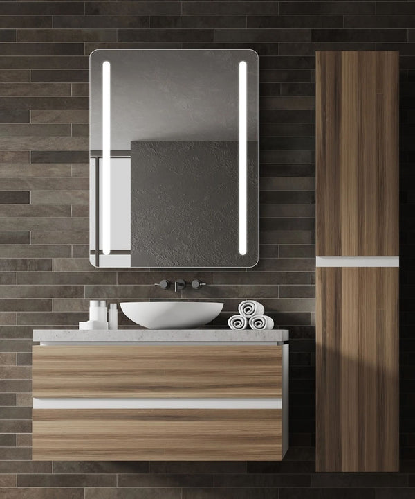 Electric Mirror Bela LED Bathroom Mirror with Optional AVA Technology